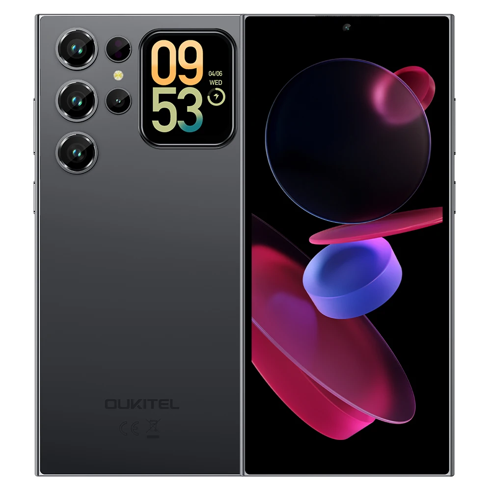 新品同様　oukitel C62 PRO 　ブラック OUKITEL C62 Pro スマートフォン Android 15、6.88インチ HD+