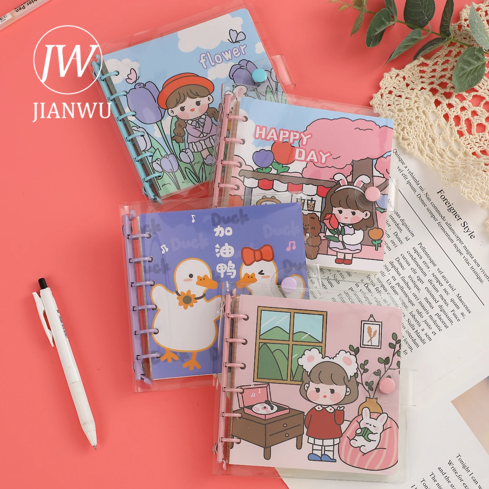 Loose leaf book JianWu Official Store