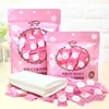 50pcs Mini Portable Travel Dry Compressed Coin Disposable Face Towel Baby Wipes Tablet Travel Tissue Cleansing Face Papper 2