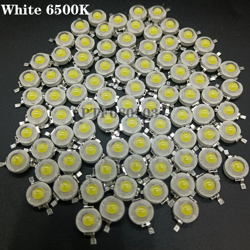 

10-100Pcs LED COB Lamp Chip 1W 3W 3.2-3.6V Input 100-220LM Mini LED Bulb Diode SMD For DIY LED Floodlight Spotlight Downlight