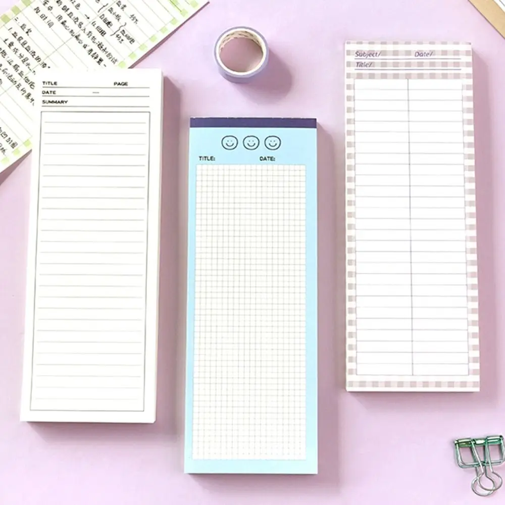 

Korean Scrapbooking School Office Supplies Tearable Thickening Memo Paper Message Notes Memo Notepad Student Stationery