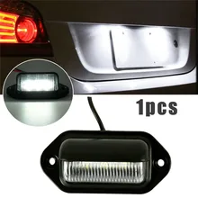 

Waterproof License Plate Light 6 LED 12V Car Boat Truck Trailer Lamp + Screws Lorries Caravans Super Bright License Plate Light