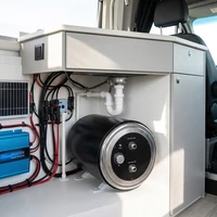 Chauffe-eau électrique marin 12V 24V 220V, chaudière en acier inoxydable, réservoir d'eau chaude isolé 10L 30L pour yacht et camping-car 6