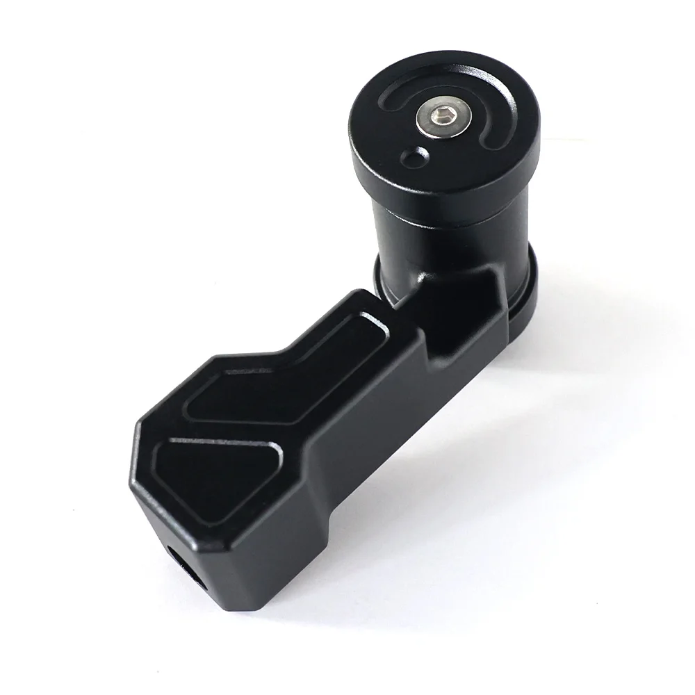 Universal Aluminum Aircraft Gear Shift Lever Knob Car Modified Aircraft Joystick Ergonomic Shift Head