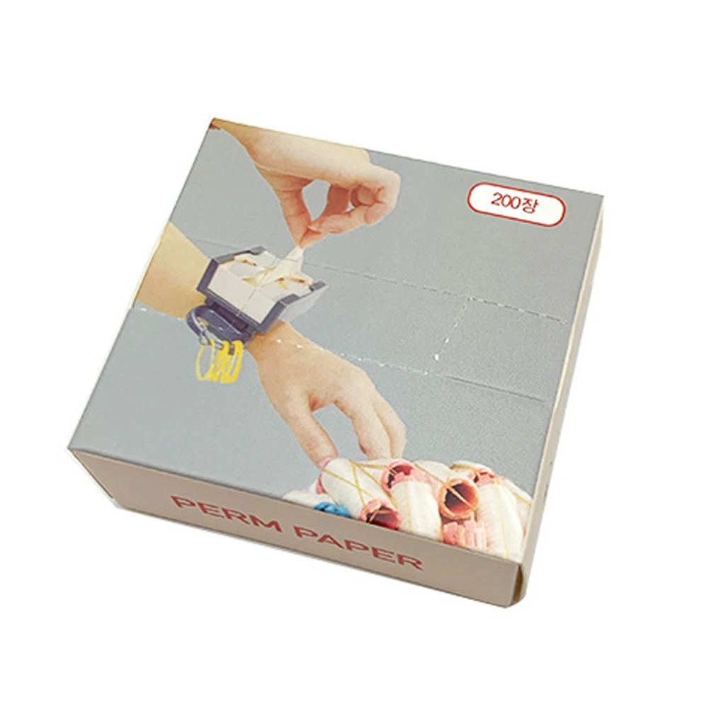 Hair Perming Dyeing Paper End Wraps Disposable Tissue for Salon Use