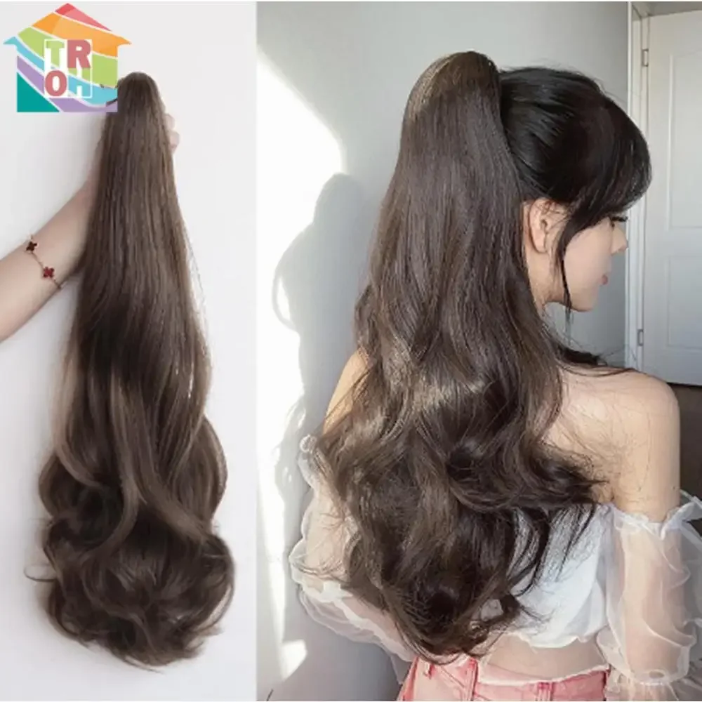 45cm Curly Claw Clip Wig 2
