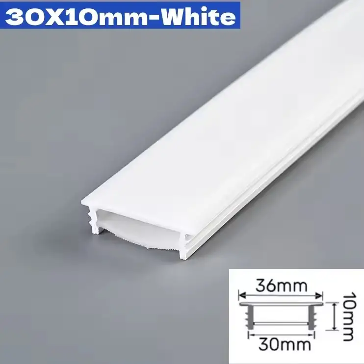 Black Flexible LED Neon Rope Lamp Silicone Tube Diffuser Recessed Channel For WS2811 WS2812B Waterproof Ribbon Neon Strip Lights - Image 15