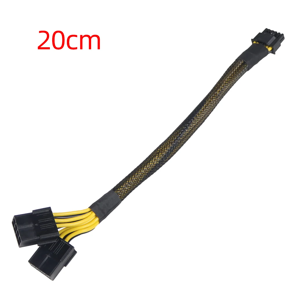 

Graphics Card 16Pin (12+4) to 8PIN Female Power Supply 16P to 8P Extension Cable PCI-E PCIe5.0 Adapter Cable For RTX4090 4080