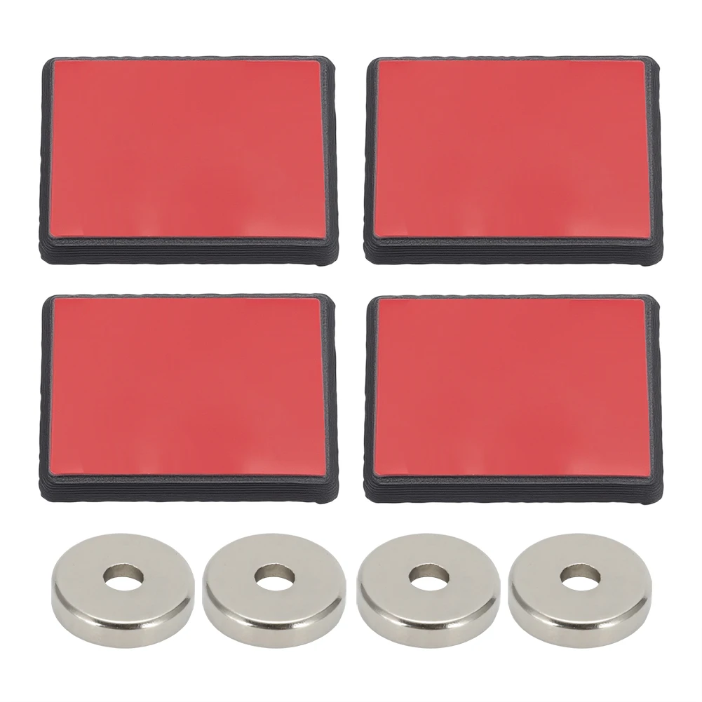 BGS Automotive Magnetic Number Plate Holder Kit – Universal Fit, Black, For Front Or Rear Of Car