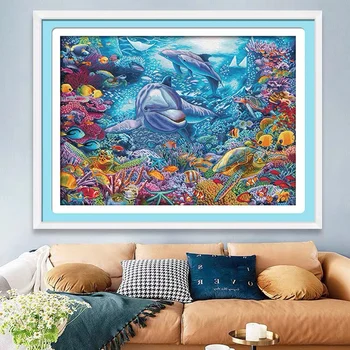 Ocean Cross Stitch Kit 1