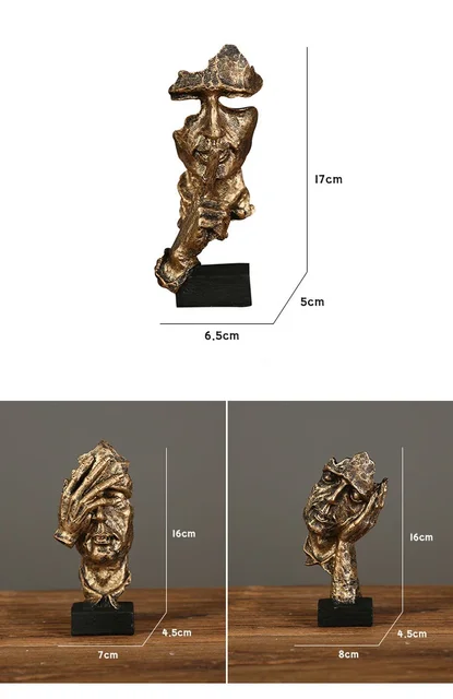 銅製 沈黙は金の置物  抽象的    装飾品   工芸品 美術品 銅製 沈黙は金の置物 抽象的 装飾品 工芸品 美術品 銅製 沈黙