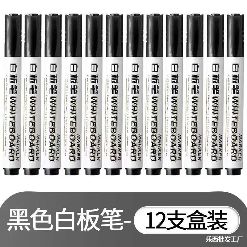 단어 잉크 가능 대용량 수성 화이트보드 펜, 지우기 쉬움, 사무실 쓰기, 어린이 그림 그리기 연습, Envir