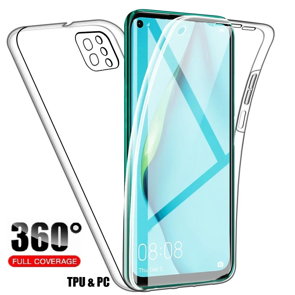360 Full Body Protective PC+Silicone Phone Case
