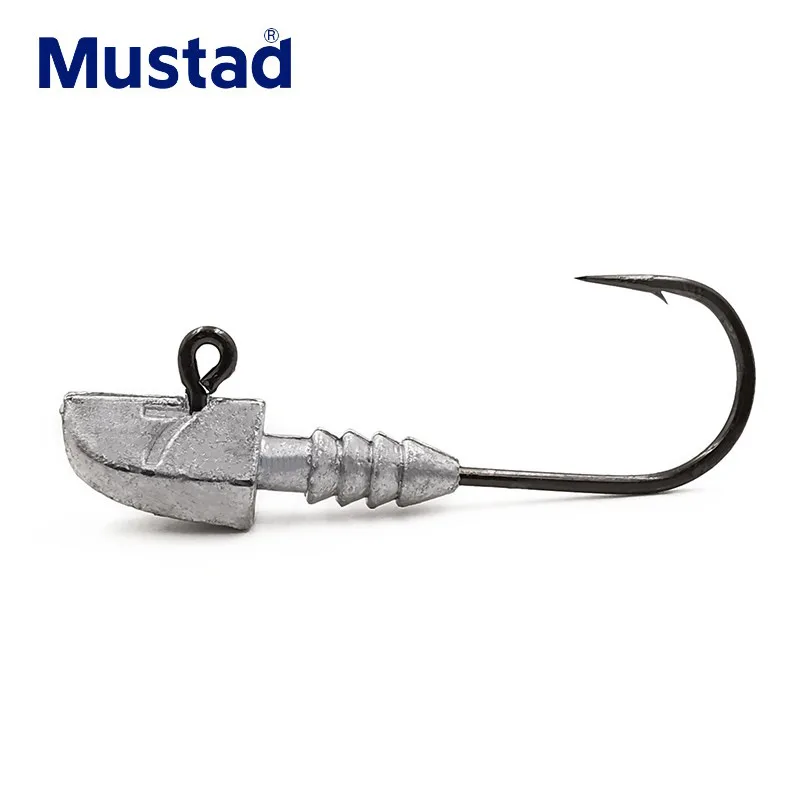 1pack Mustad Hook Jig Head Fishing Hooks 3g 5g 7g 10g Fishing Hooks