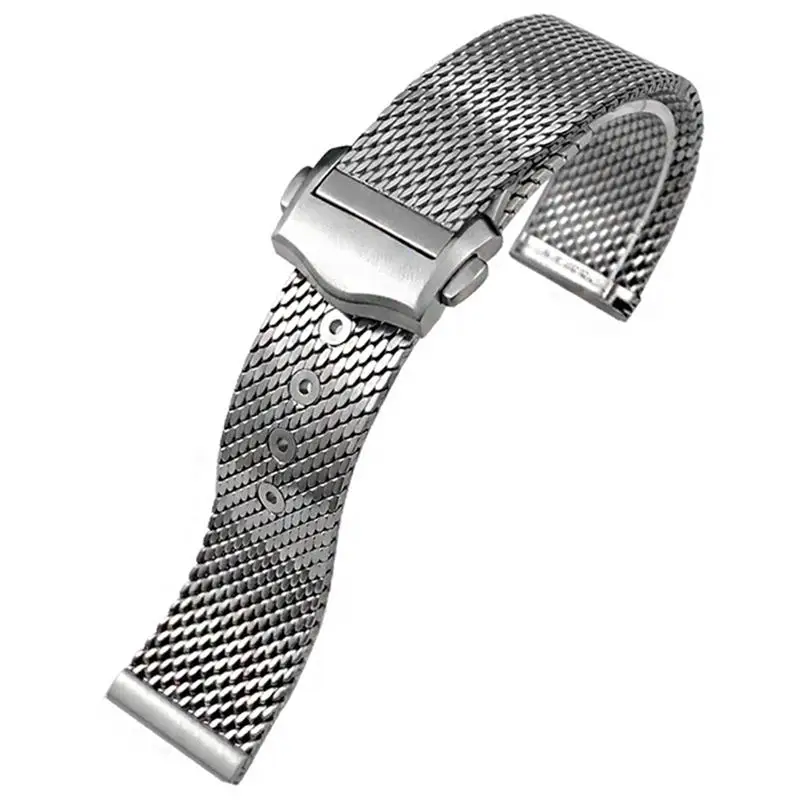 

FKMBD Solid Titanium Steel 20mm Watchband for Omega 007 Edition Seamaster DIVER 300M No Time To Die Watch Strap