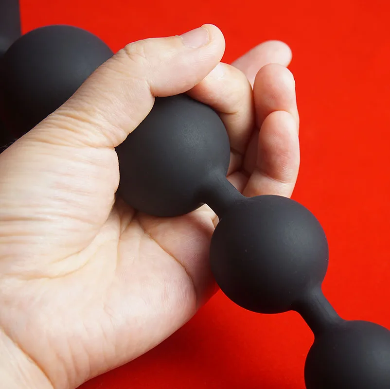 Anal Sex Toys Long Anal Beads Dilator Annals Training Silicone Anus Ass But Butt Plugs Prostate Massage