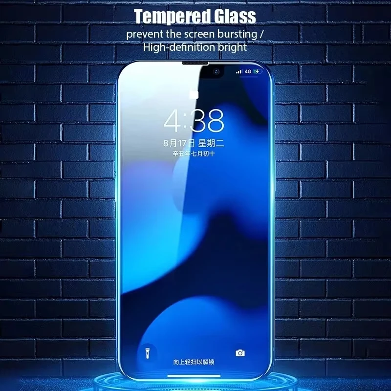 Premium HD Full Cover Tempered Glass Screen Protector (1-4 Pack)