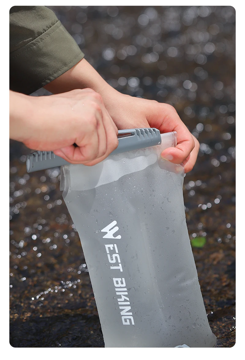 WEST BIKING 16L Hydrations-Rucksack mit 2L BPA-freiem TPU-Wasserbehälter für Laufen, Wandern, Outdoor-Sport, Fahrradzubehör – Detail 36