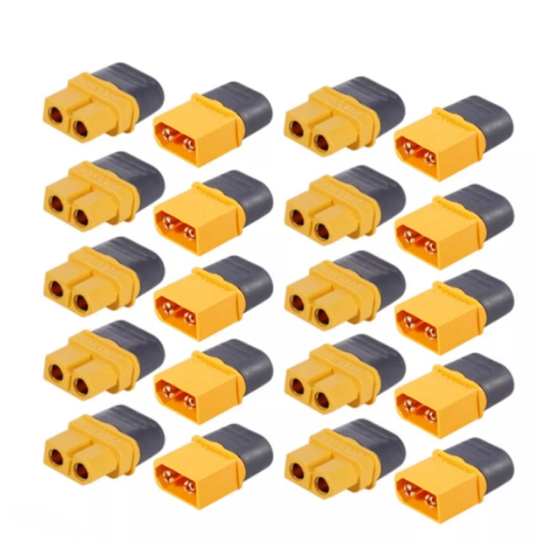 Promotion! 10 Pairs XT60 Plug Connector Male Female Set Socket XT60H Sheath Housing |