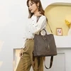 Fashion Soft PU Leather Women's Backpack Large Capacity Female Travel Backpack High Qualtiy Durable Daypack School Backpack 5