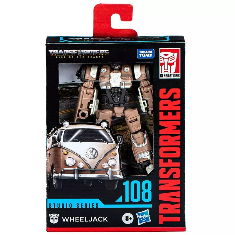 

Экшн-фигурка Hasbro Трансформеры SS108 Rise of the Beast Wheeljack, оригинальная модель Autobot, коллекционные игрушки для мальчиков, подарки на день рождения