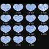 3D Nail Mold DIY Design Silicone Heart Nail Art Butterfly Bow Flower Nail Art Decorations Manicure Tool Nail Art Accessory 6
