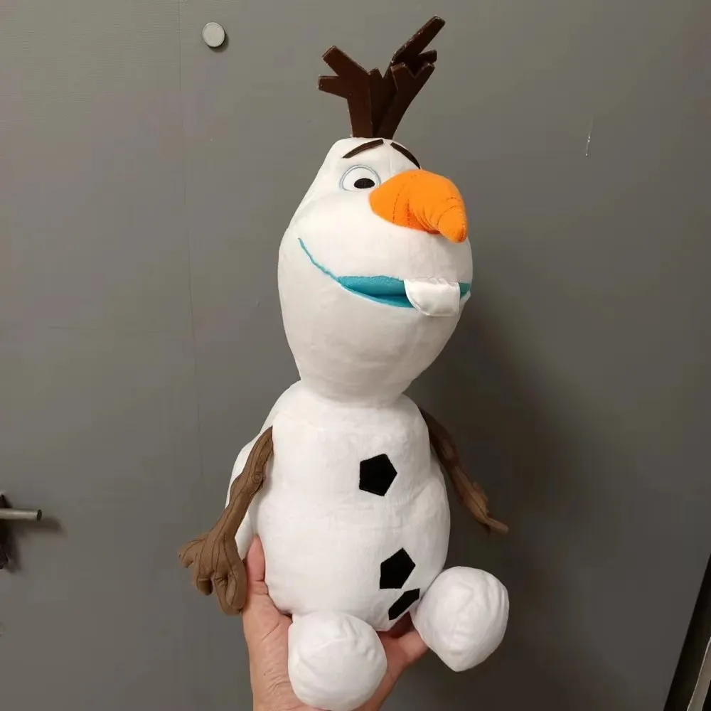 30cm/50cm Disney Frozen Olaf Plush Kawaii Snowman Toys Action Figure Model Soft Stuffed Anime's Doll Toys For Children's Gift 3