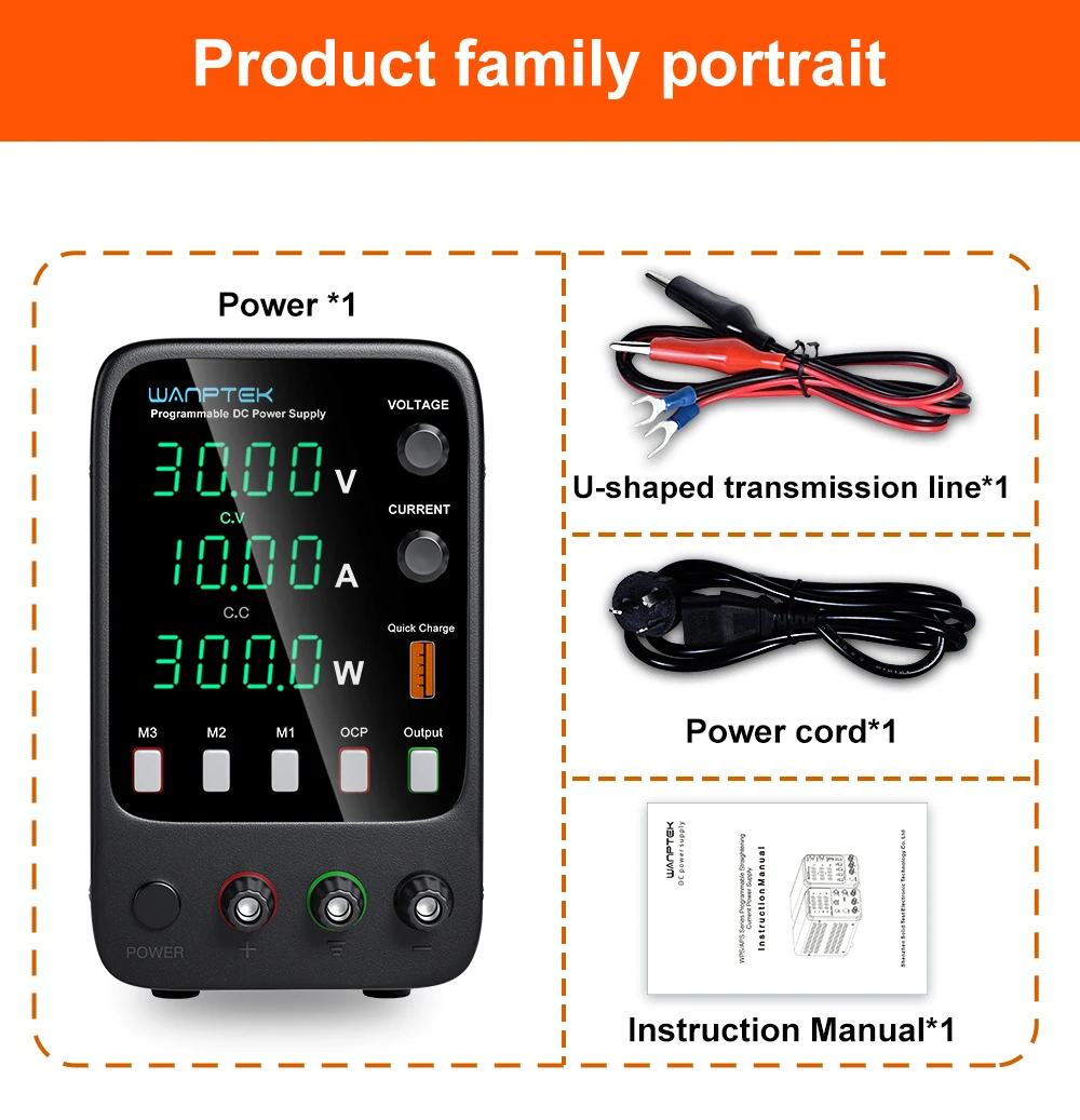 wanptek variavel dc regulado fonte de alimentacao 05