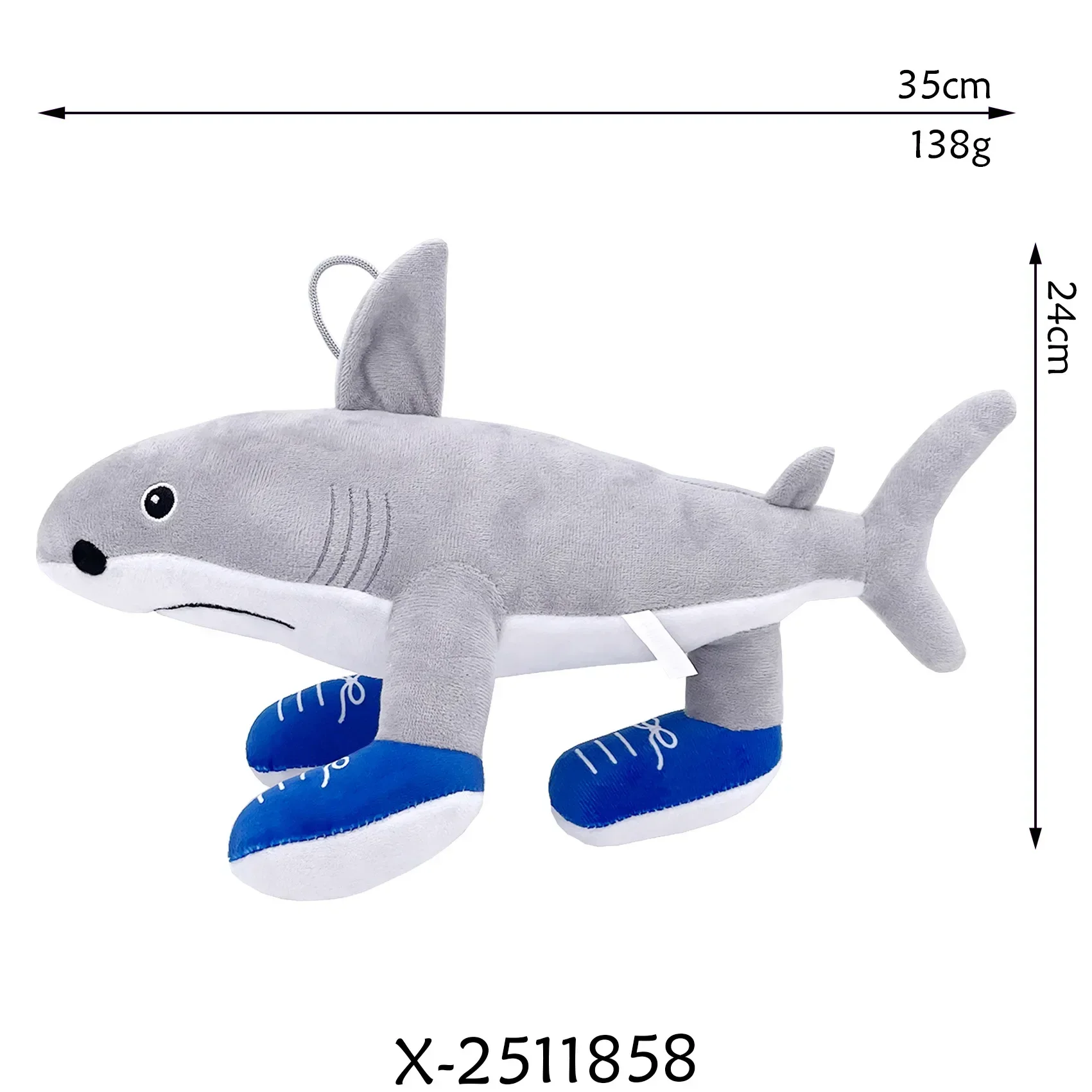 Peluche Italienne Tung Tung Sahur - Crocodilo Bombardiro - Doudou Humoristique Pour Enfants Et Adultes - Cadeau Fan De Mèmes