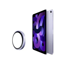 Premium Metal Camera Ring and Lens Protector - iPad Air6 11 M2 2024 (PURPLE)