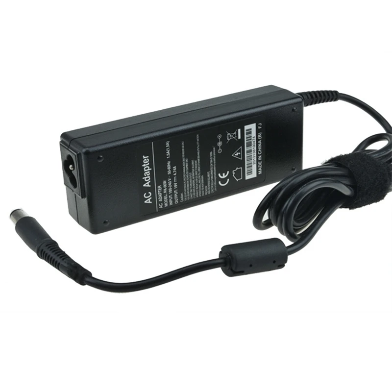 HP 노트북 전원 배터리 충전기용 컴퓨터 충전기, 노트북 전원 어댑터, 90W, 19V, 4.74A, 7.4x5.0mm