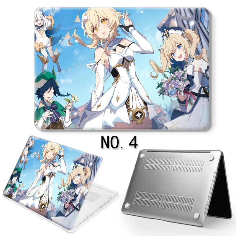 Genshin Impact Anime Venti étui pour Macbook Air M2 M1 Pro 13 14 16 Mac  coque dure Retina A2681 A2337 A2338 accessoires pour ordinateur portable -  AliExpress