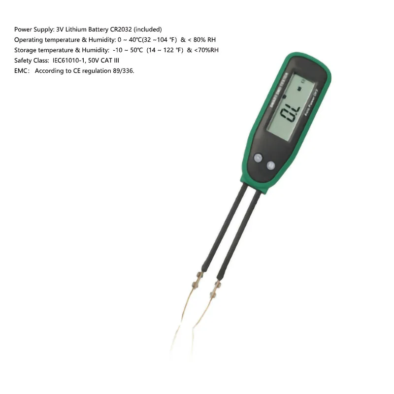 

Тестер MS8910 SMD с автоматическим распознаванием микросхем, ручной измерительный прибор для емкости и сопротивления