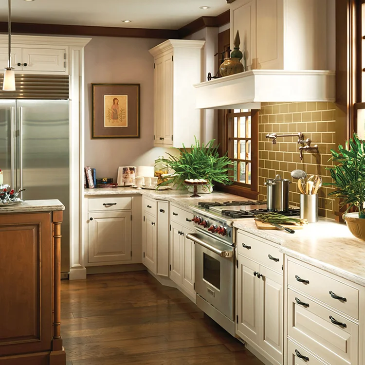 

Luxury Classic Style Solid Wood Full Kitchen Cabinet