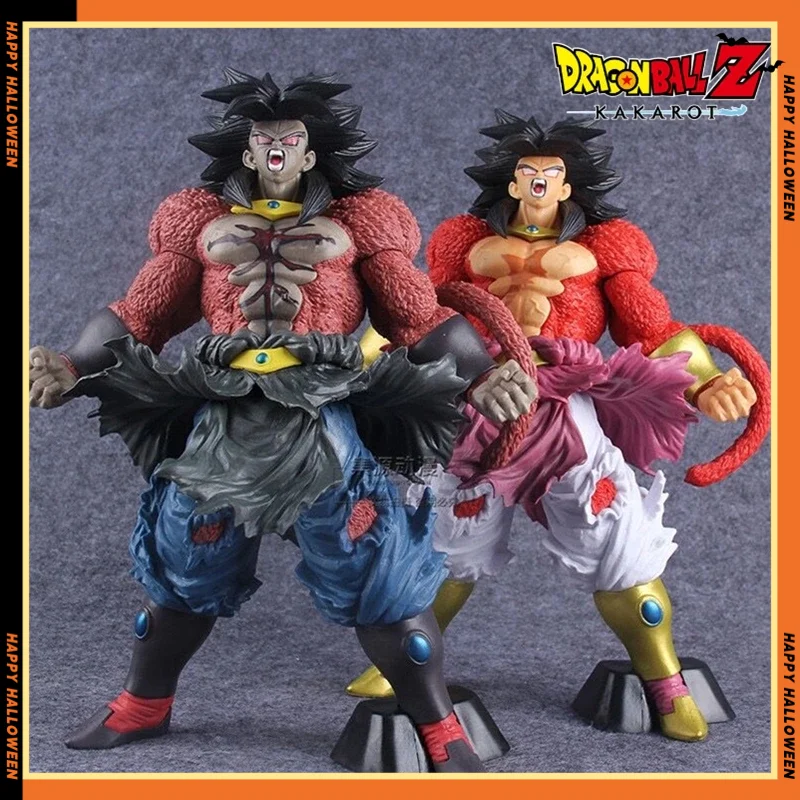 Nuovo 32Cm Super Dragon Ball Heroes Figure Broly Ssj4 Broly Dark Pvc Action Figures Modello Statua Giocattoli Festival Migliori Regali