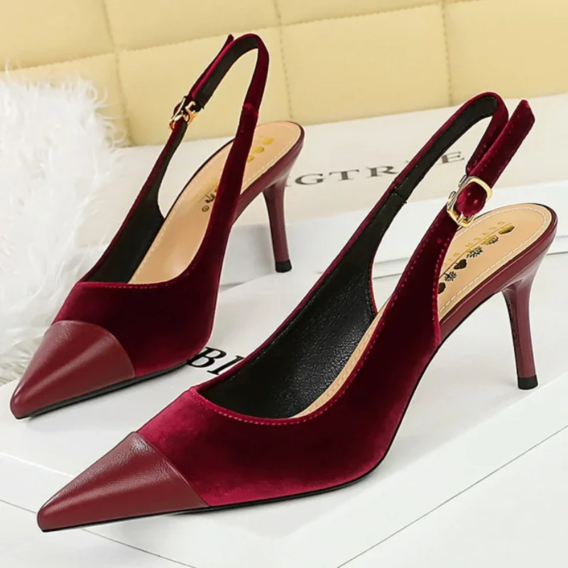 Seaside Sapatos De Cerimonia Senhora Bombas Retro Seaside Catwalk