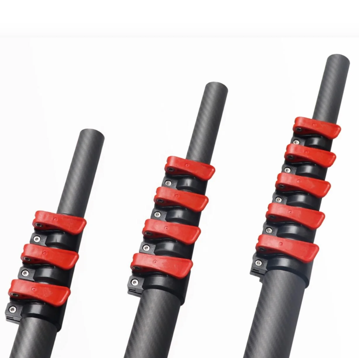 

Custom 5-37ft Carbon Fiber Telescopic Pole Rod with Locking