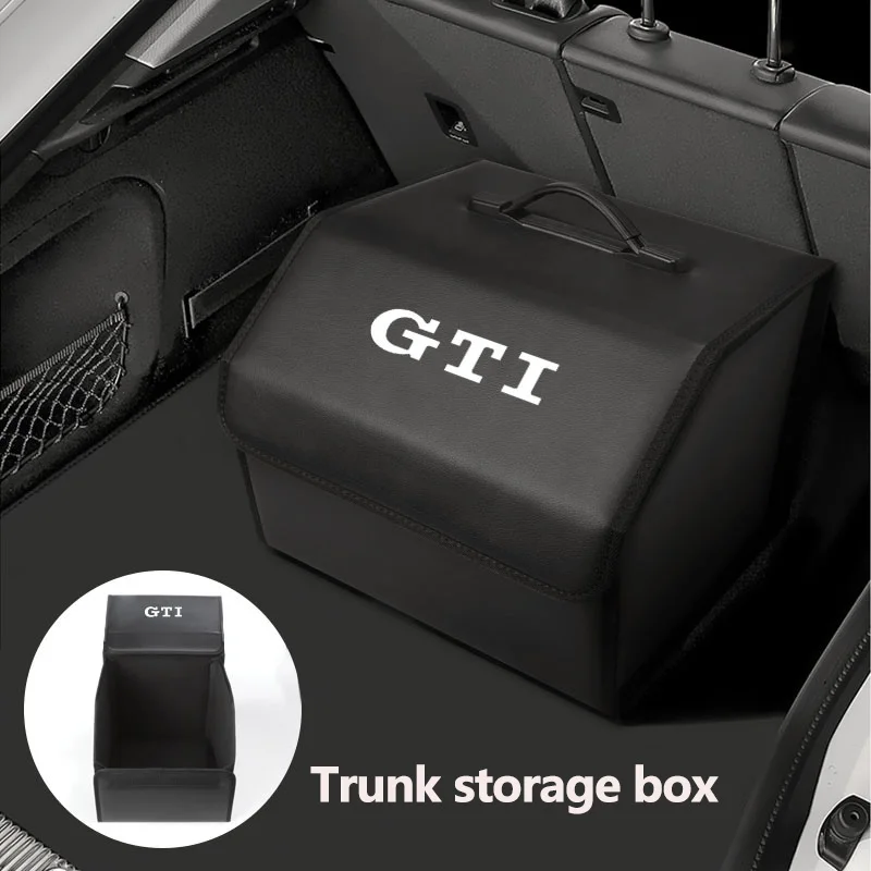Car Storage Bag Folding Sundries Organizer Box For Volkswagen Polo T5 Golf  Passat Magotan Touran Arteon