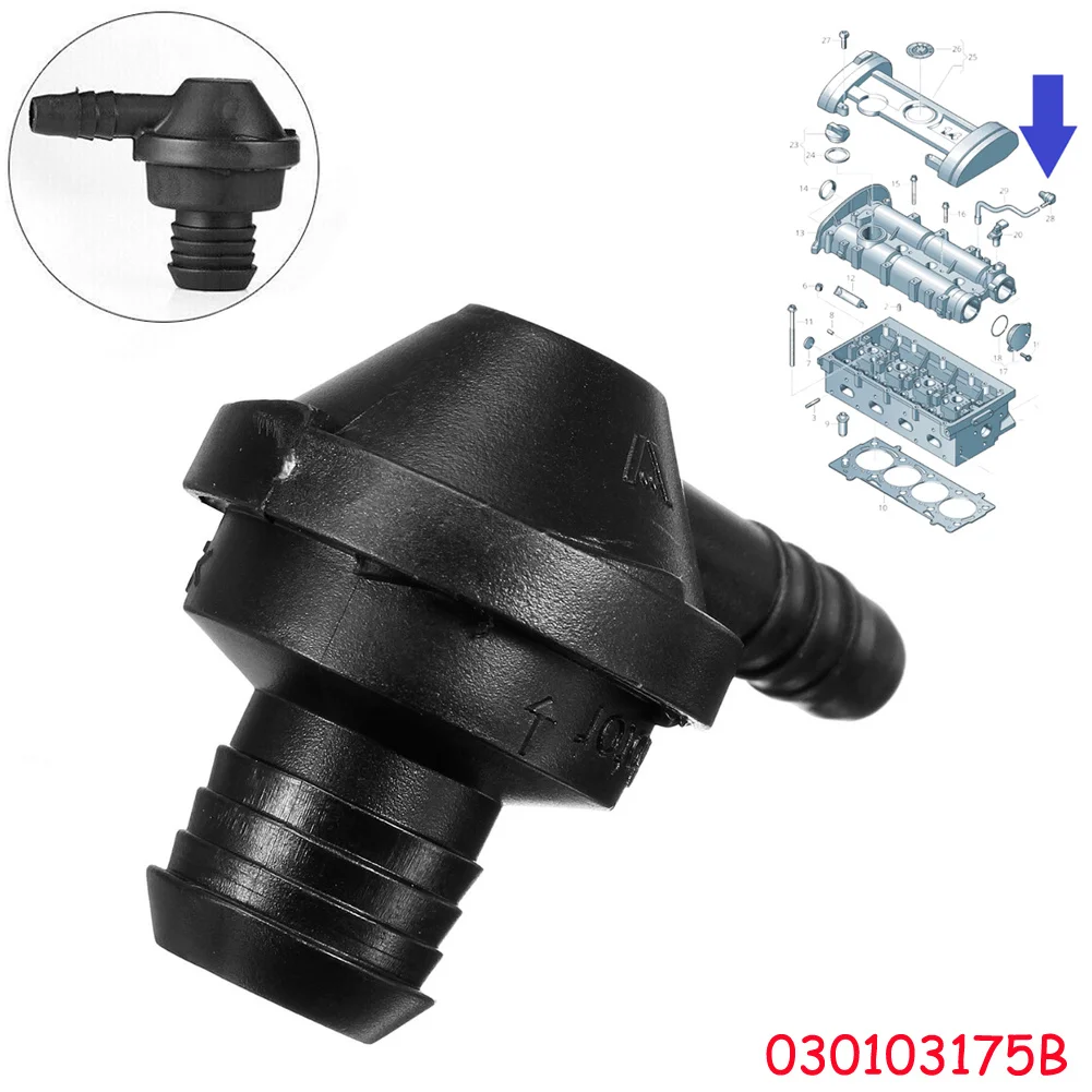 

Check Vacuum Valve Breather Hose Way Valve 030103175B For 1.2/1.4 Petrol Engines For A3 A1 2011-2014 For SEAT ALTEA