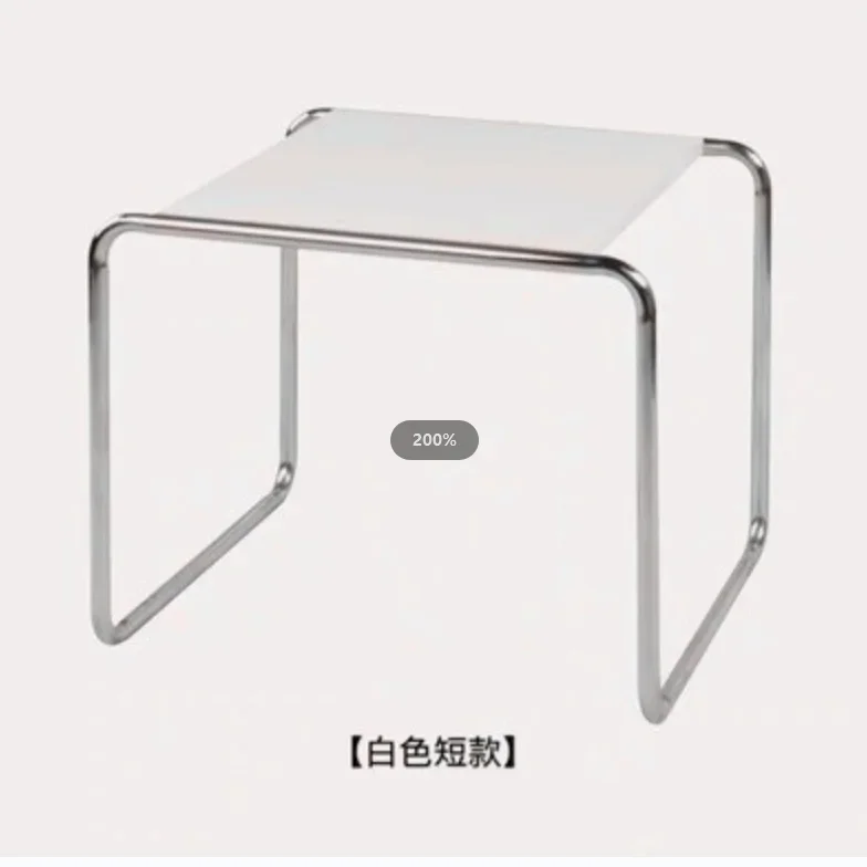 Minimalist Rectangular Nesting Tables for Living Room, Space-Saving Side Small Apartments Nordic Vintage Lazio Coffee Table Set