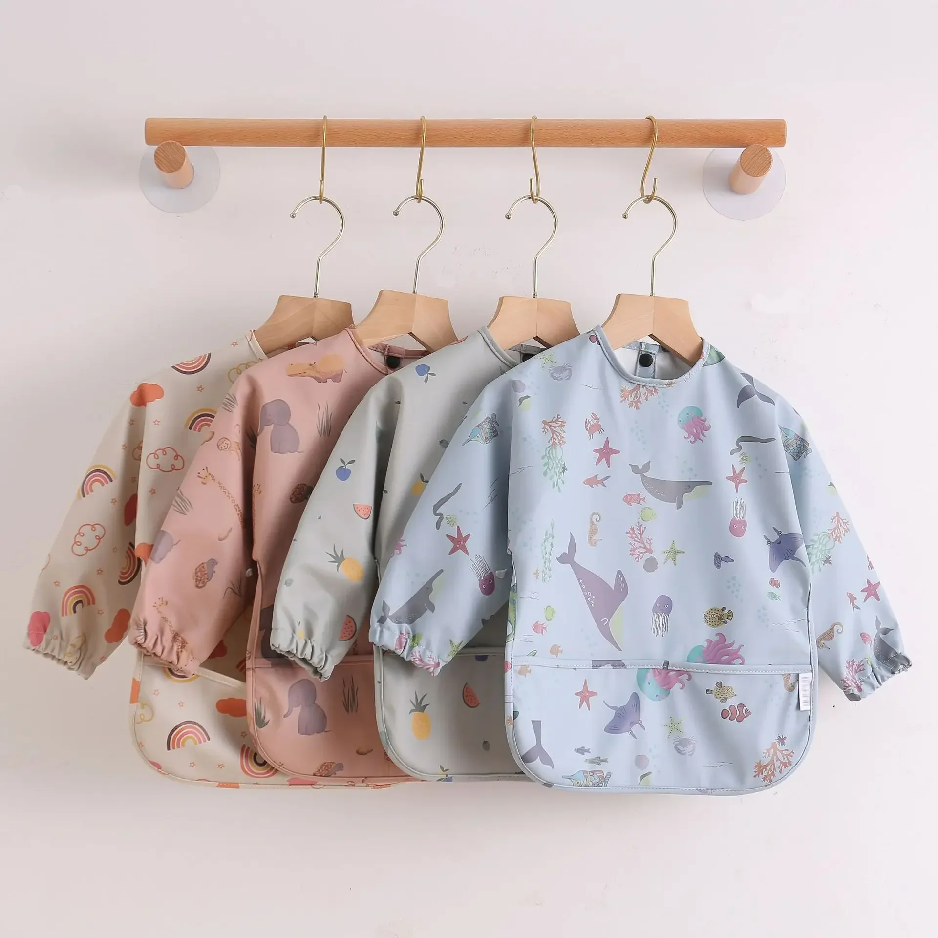 Baby Waterproof Feeding Bib 2