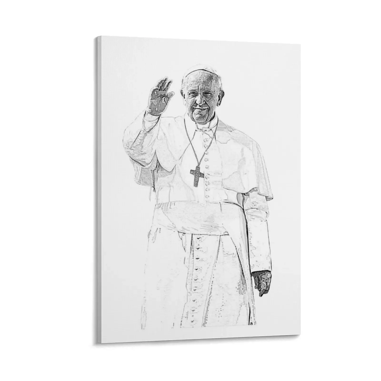 

Pope Francis is Here Canvas Painting Paintings on the wall home decorations and organization accessories for home decor