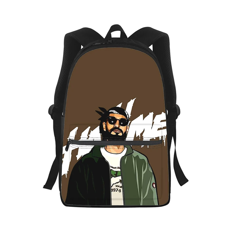 Miyagi & Andy Panda Men Women Backpack 3D Print Fashion Student School Bag Laptop Backpack Kids Travel Shoulder Bag