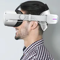 RGB Head Strap Adjustable Head Strap Accessories Battery 8000mAh Extend 8h Playtime for Meta/Oculus Quest 2 for Oculus Quest 2 - Image 4