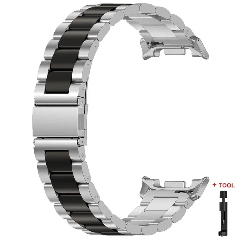 Luxury Stainless Steel Metal Watch Strap Replacement Bracelet