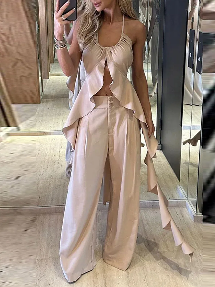 Chaleco Conjunto Dos Piezas Mujer Verano Conjunto De Verano Mujer