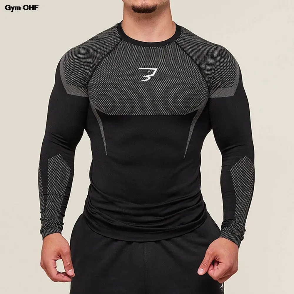 Nuove magliette da bodybuilding da uomo, aderenti, traspiranti, ad asciugatura rapida, per lo sport, estive - immagine 5