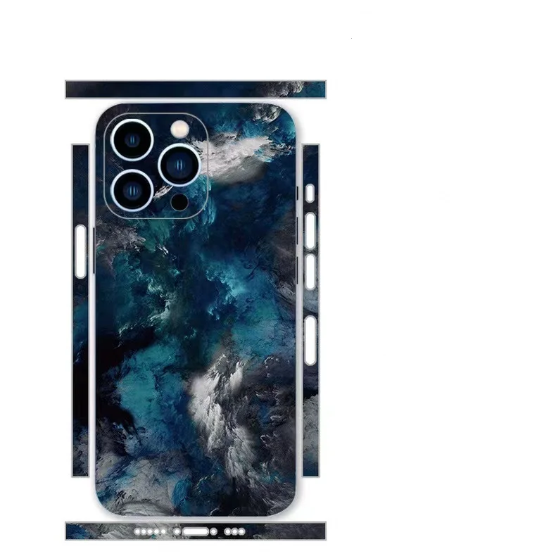 3M Pelle Colorata Per Iphone14 13Pro Max Pellicola Posteriore Decalcomania Protezione Della Pelle Adesivo Per Iphone 12 Mini Custodia Per Adesivi