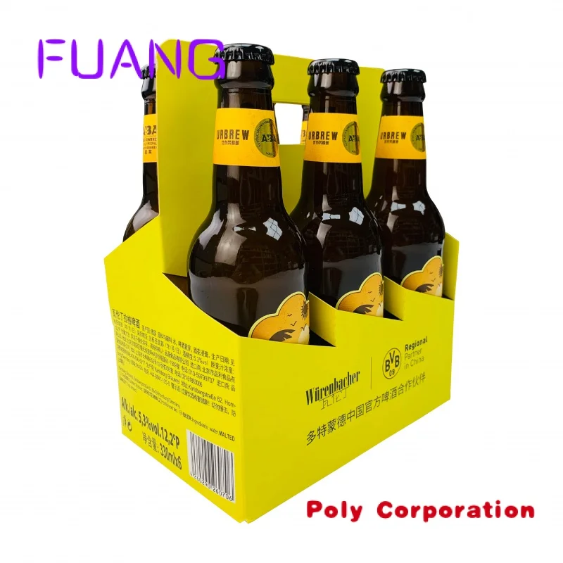 Personalised Beer Caddy / Beer Crate / Engraved Bottle Holder