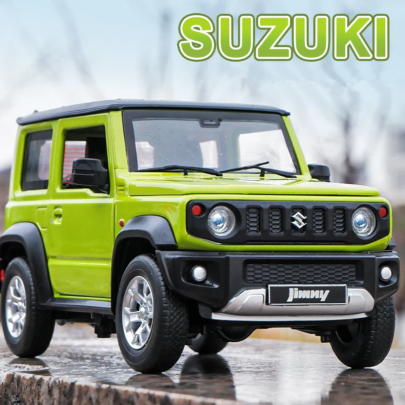 Suzuki Jimny Modellauto 1:18 - Zinklegierung Modell Mit Sound & Licht Für Sammler